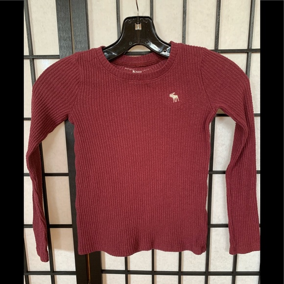 Abercrombie Long Sleeve Ribbed Shirt - Picture 1 of 3